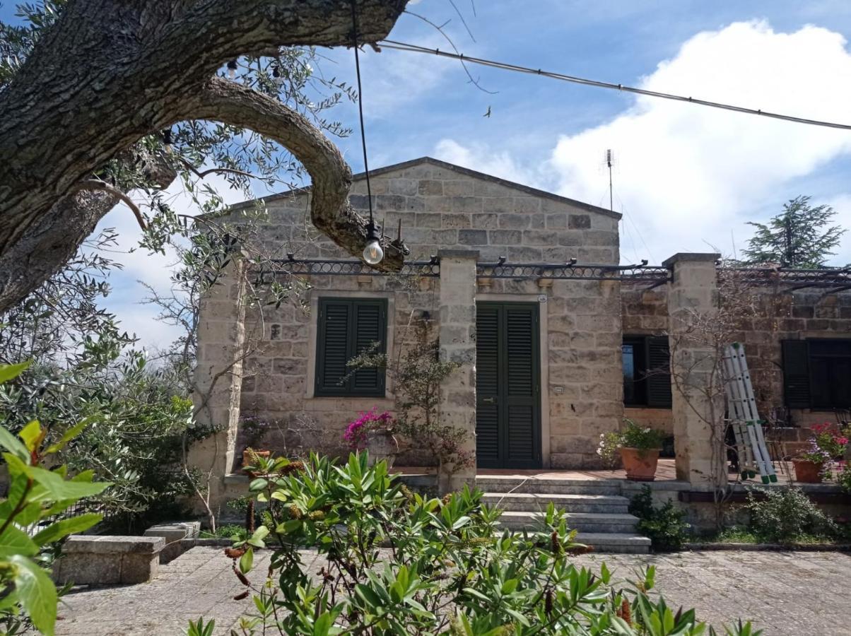 Casa Ulmi Con Piscina Bed and Breakfast Uggiano La Chiesa Eksteriør billede