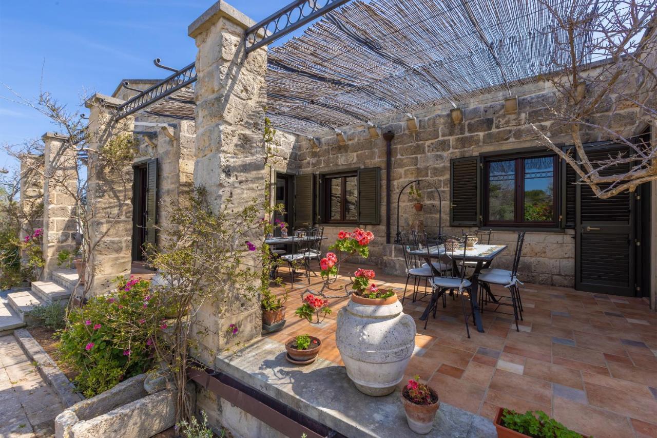 Casa Ulmi Con Piscina Bed and Breakfast Uggiano La Chiesa Eksteriør billede